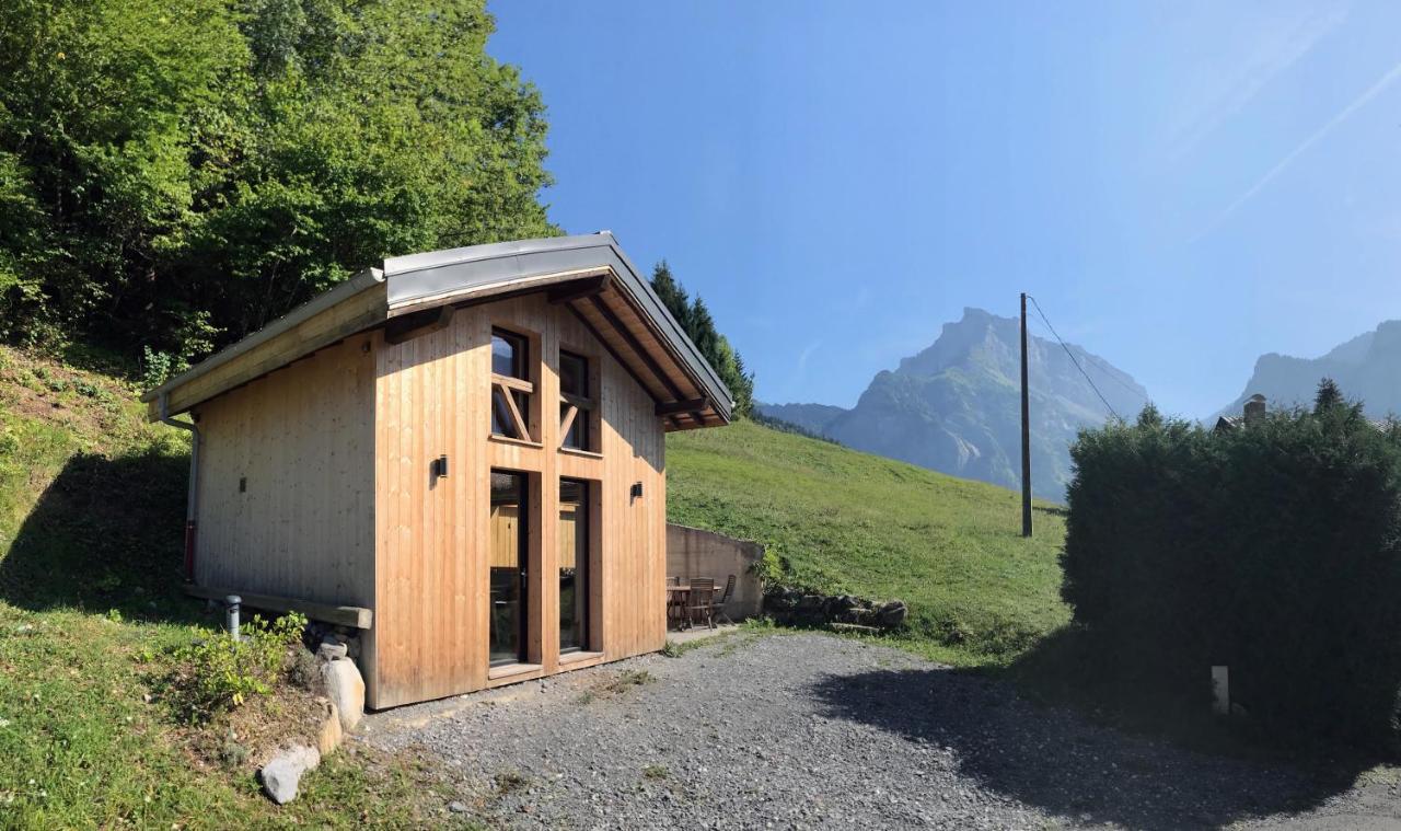 Chalet*** Au Pied D'Une Prairie Face A La Montagne Sixt Kültér fotó
